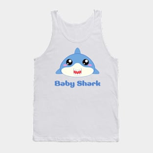 Baby Shark Kids Cute Design Tank Top